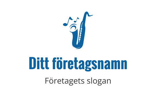 Saxophone logo