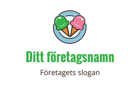 Ice cream logo